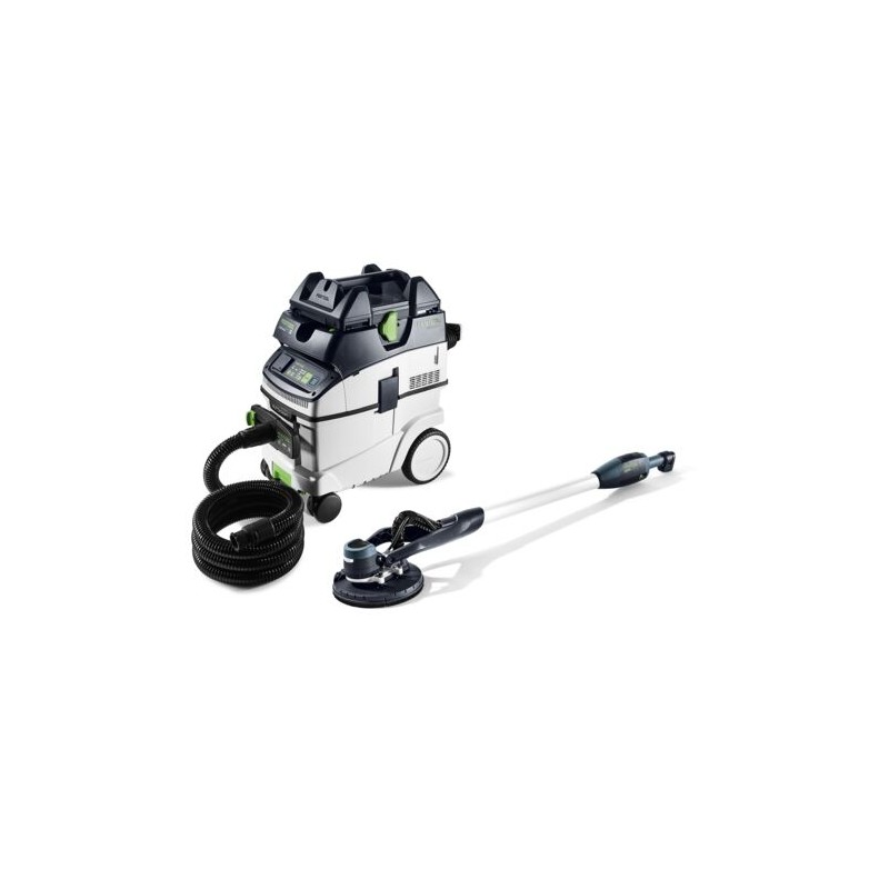 Set de lijadora de pared y aspirador LHS-E 225CTM 36-Set